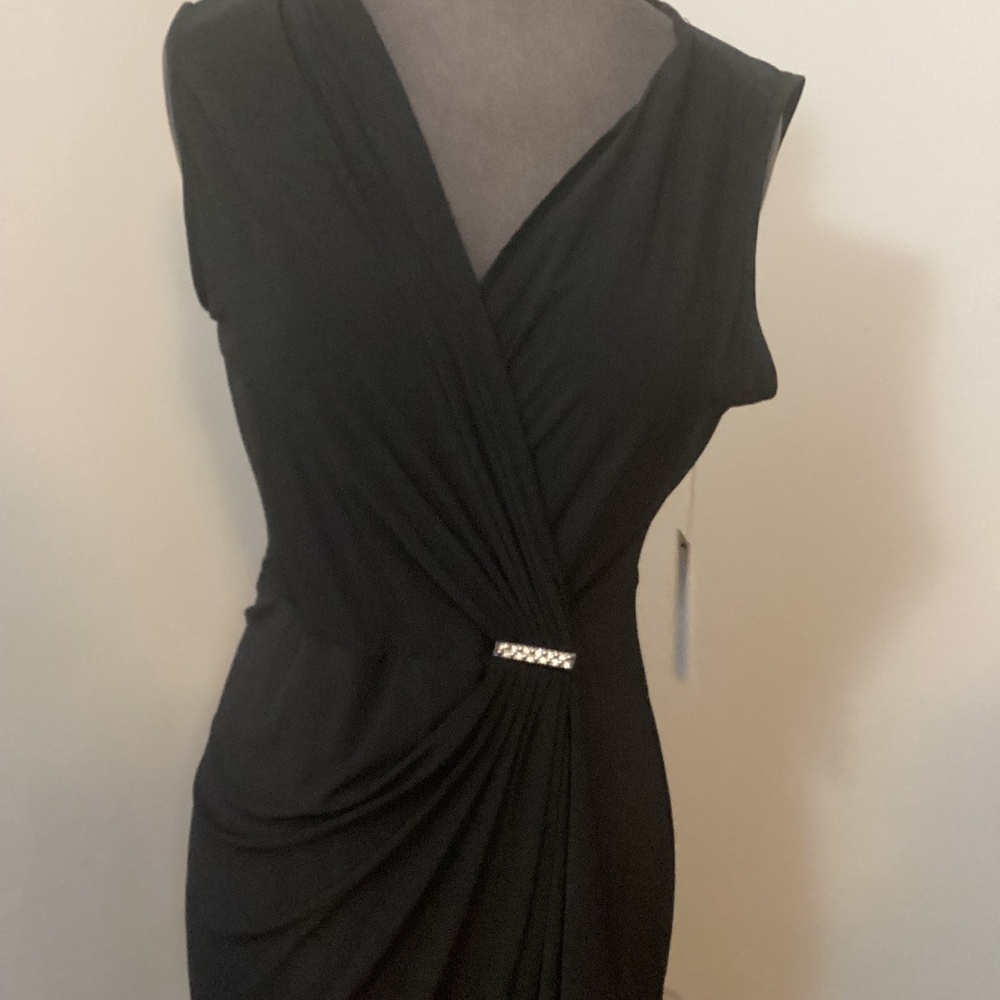 NWT Emma & Michel black maxi dress ladies small